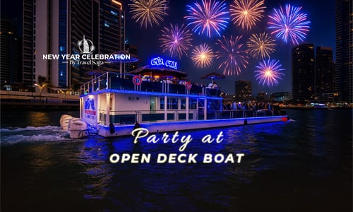 Book New Year Party On Open Deck Boat 2026-27 open deck celebration