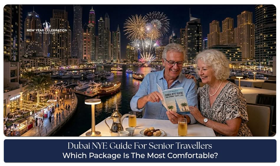 Dubai NYE Guide For Senior Travellers with comfortable experiences, travel tips, and festive celebrations